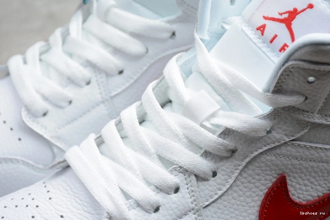 Jordan White 1 University Mid Red (W) BQ6472-106 1029